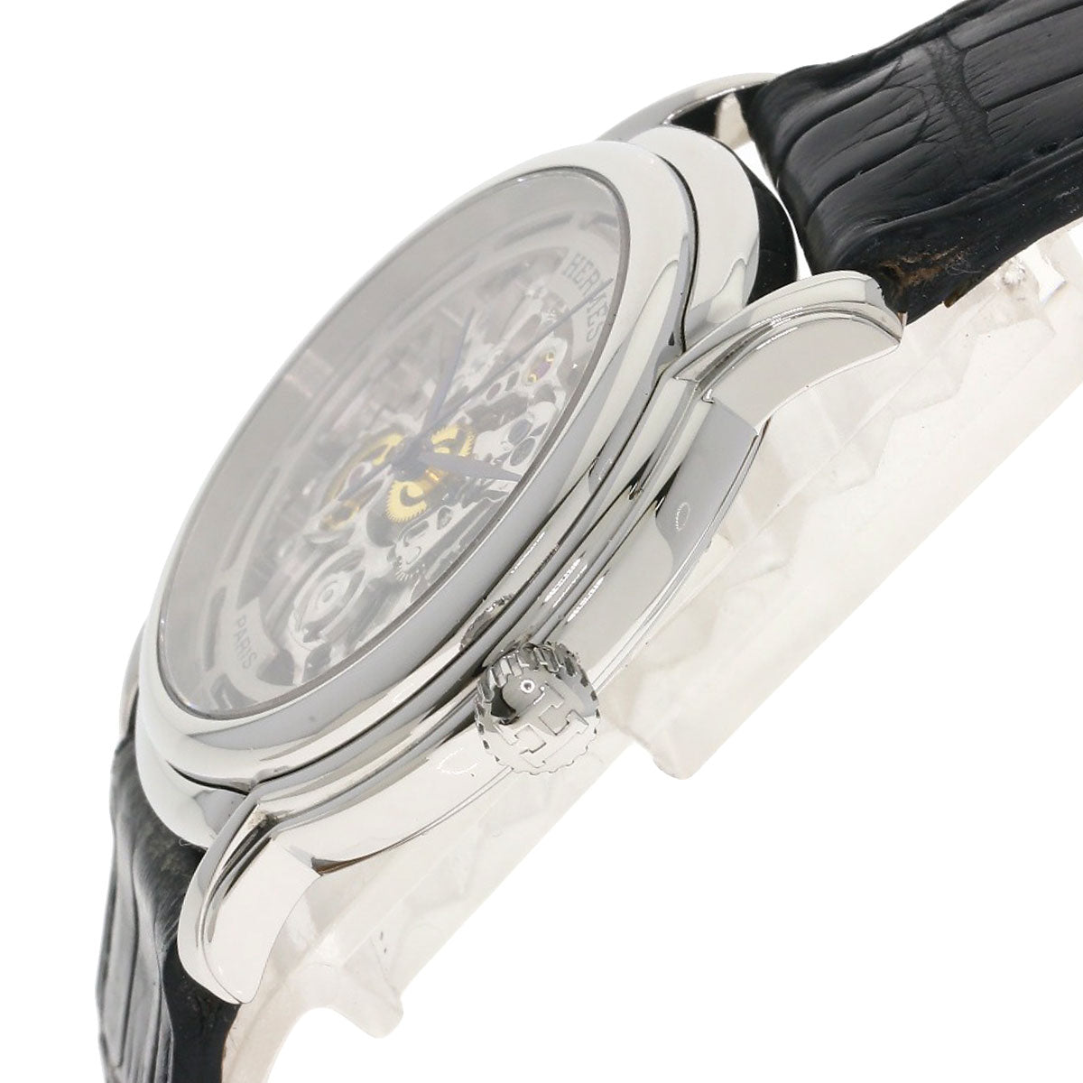 HERMES エルメス SM1.710 セザム 腕時計 SS メンズ 中古