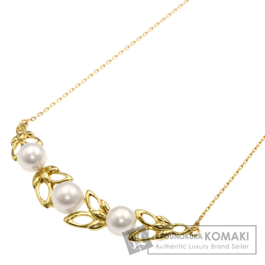 セレクトジュエリー リーフ パール 真珠 ネックレス 中古 商品画像1