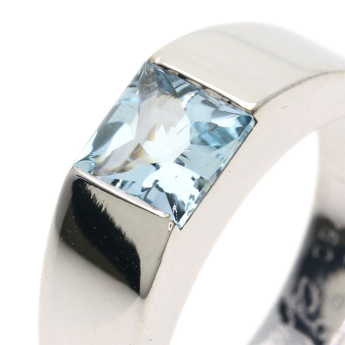 カルティエ タンク アクアマリン #53 リング・指輪 中古 商品画像10