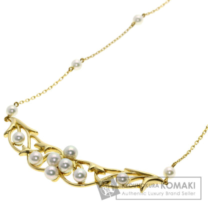 ミキモト リーフ パール 真珠 ネックレス 中古 商品画像1