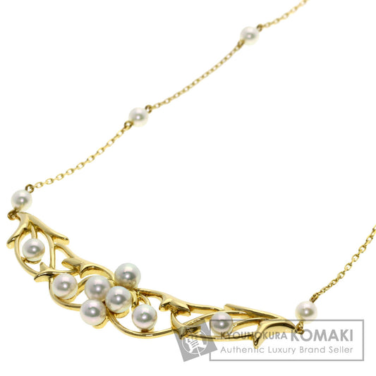ミキモト リーフ パール 真珠 ネックレス 中古 商品画像1