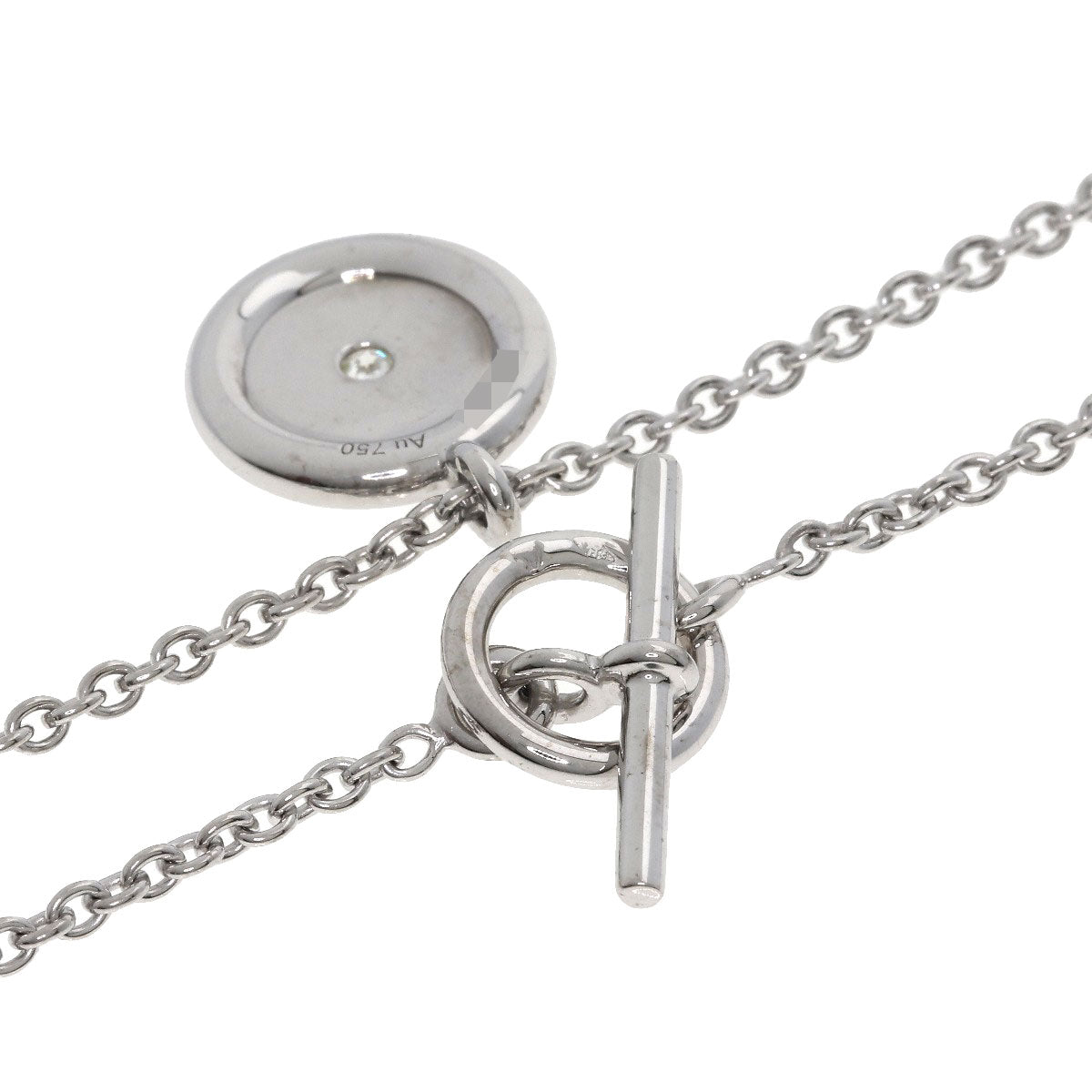 エルメス セリエ ダイヤモンド ネックレス 中古 商品画像3