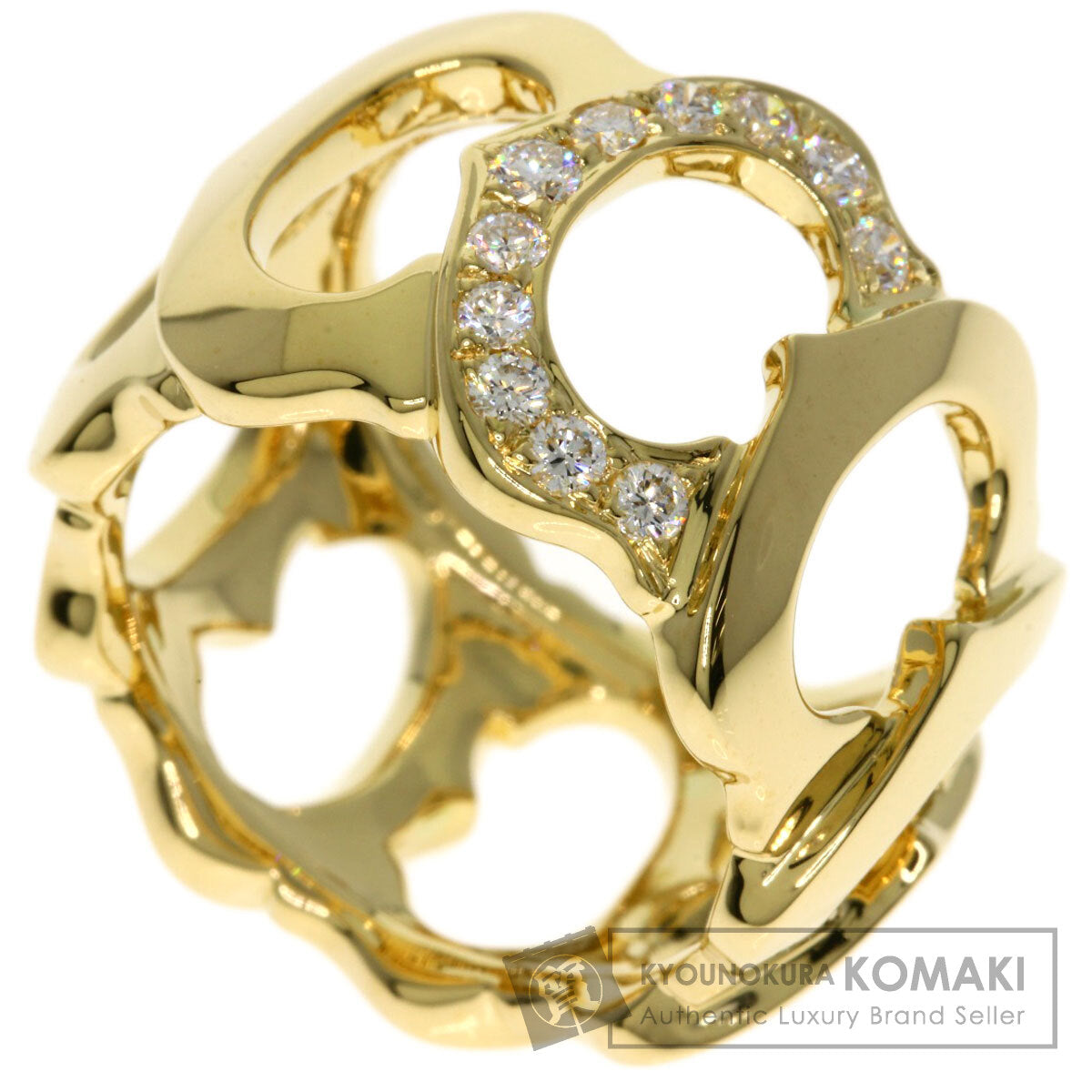 カルティエ Cドゥ ダイヤモンド #49 リング・指輪 中古 商品画像1