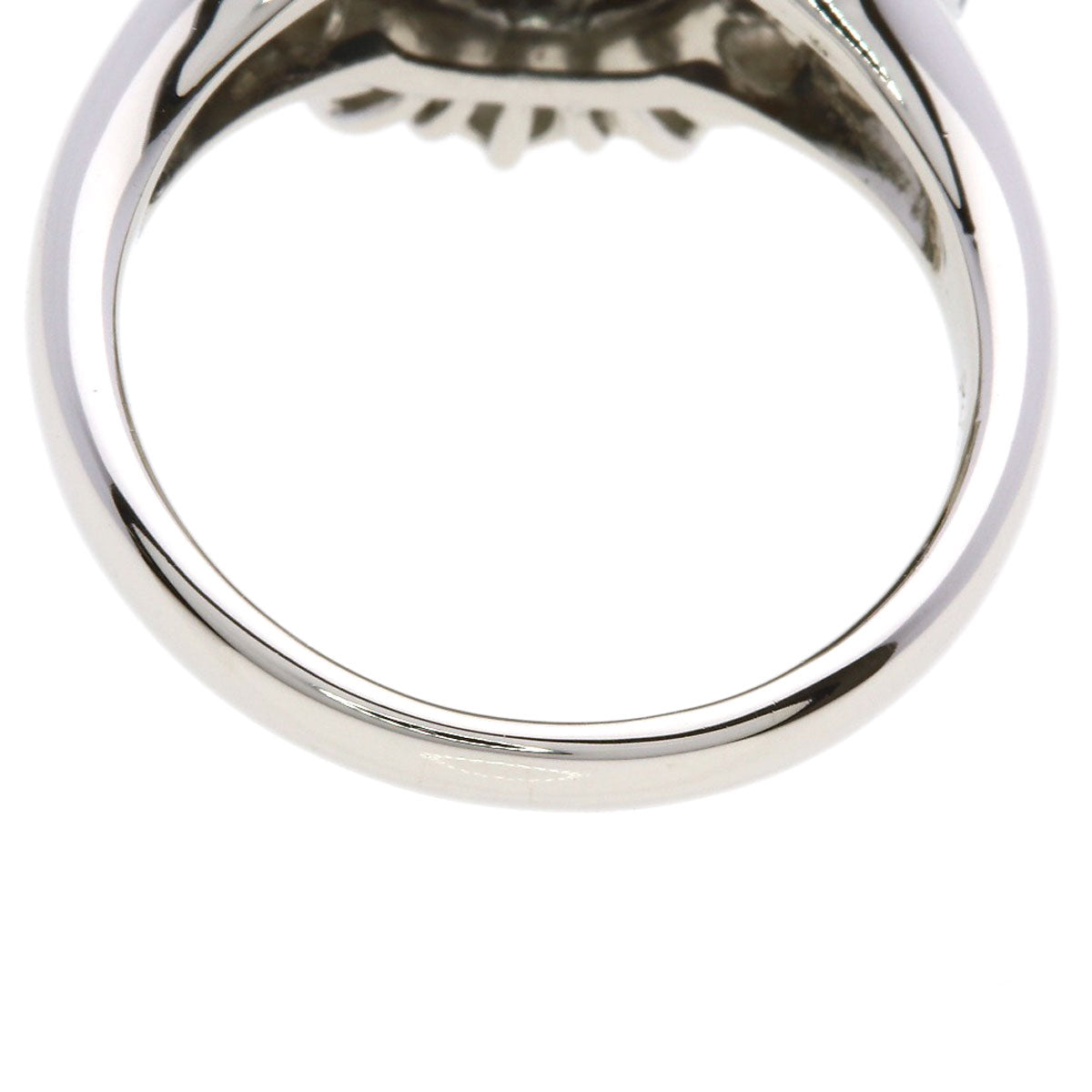 SELECT JEWELRY セレクトジュエリー ブラックオパール ダイヤモンド リング・指輪 PT900 レディース 中古