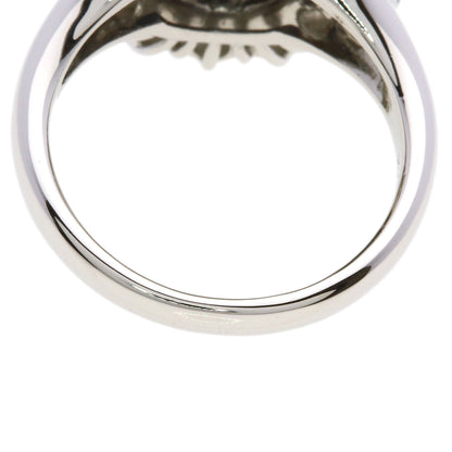 SELECT JEWELRY セレクトジュエリー ブラックオパール ダイヤモンド リング・指輪 PT900 レディース 中古