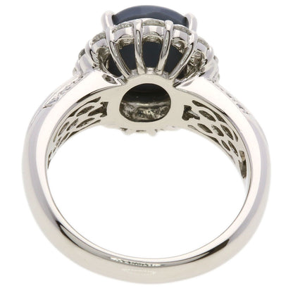 SELECT JEWELRY セレクトジュエリー ブラックオパール ダイヤモンド リング・指輪 PT900 レディース 中古
