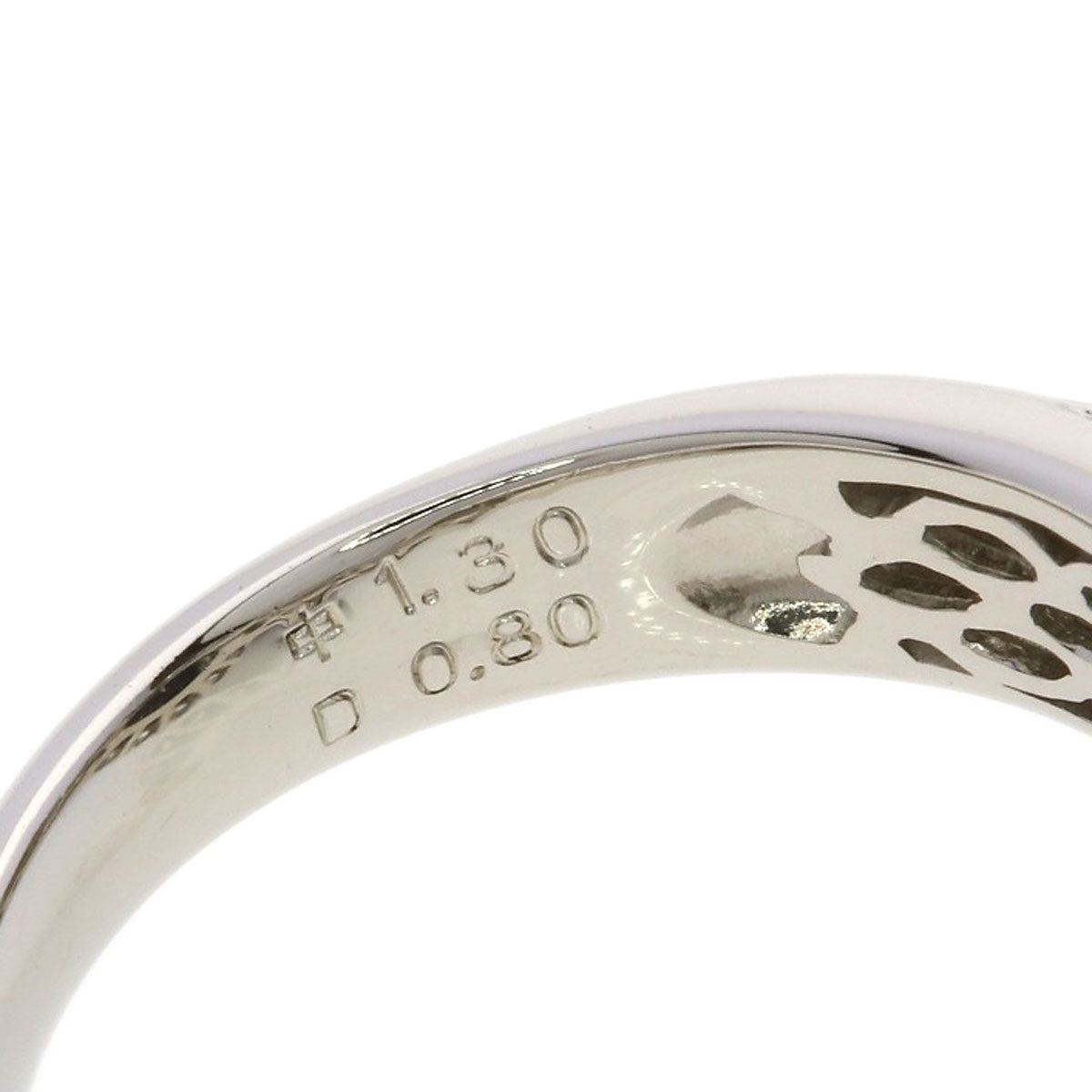 SELECT JEWELRY セレクトジュエリー ブラックオパール ダイヤモンド リング・指輪 PT900 レディース 中古