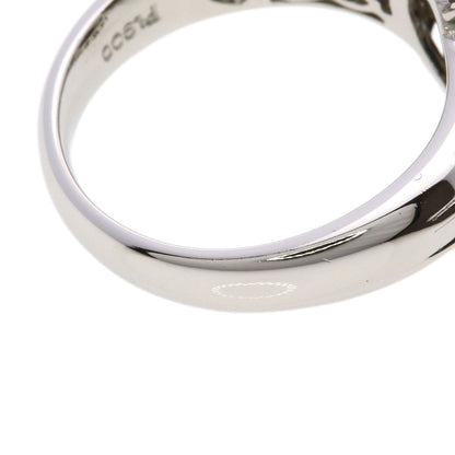 SELECT JEWELRY セレクトジュエリー ブラックオパール ダイヤモンド リング・指輪 PT900 レディース 中古
