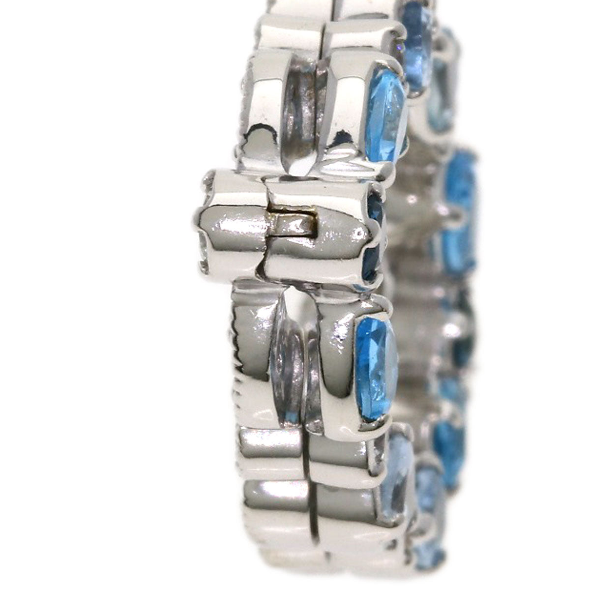 SELECT JEWELRY セレクトジュエリー ダイヤモンド カラーストーン ペンダントトップ K18WG レディース 中古