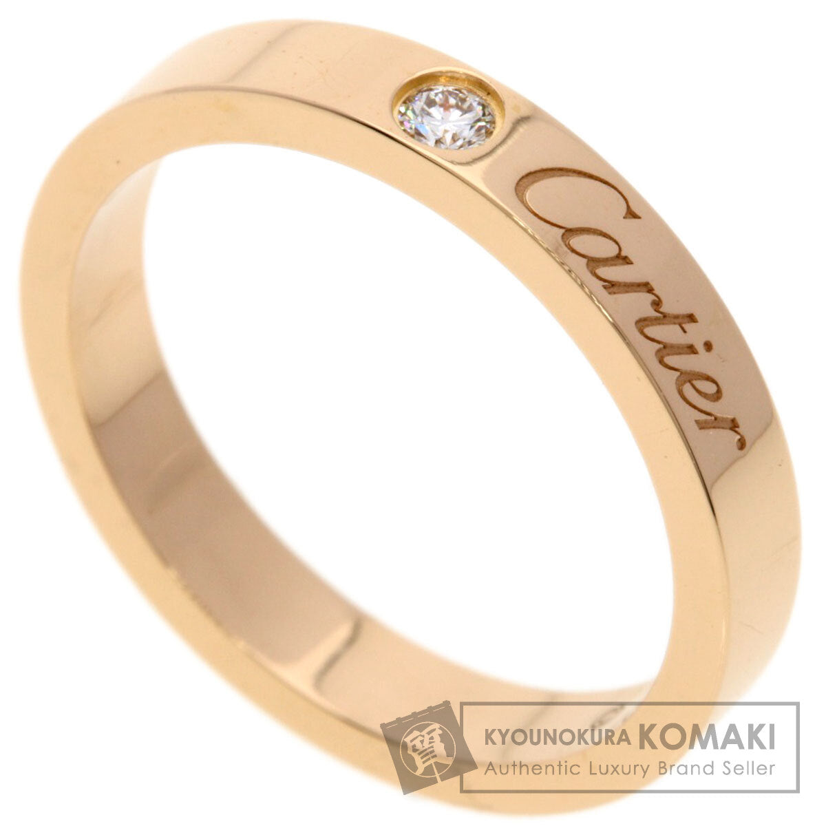 カルティエ Cドゥ カルティエ 1P ダイヤモンド #50 リング・指輪 中古 商品画像1