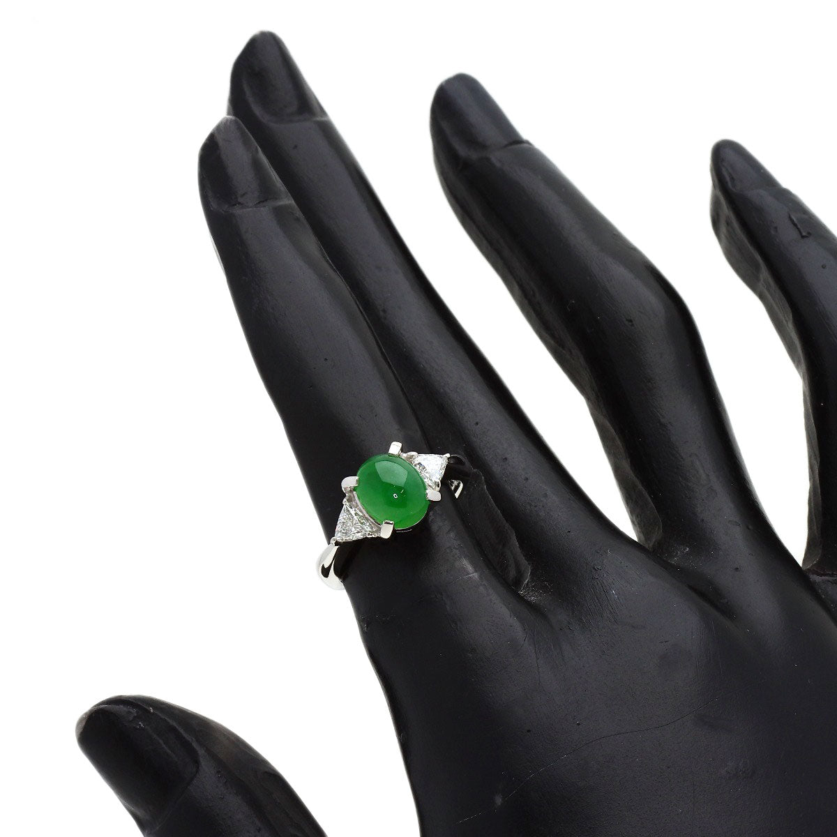 セレクトジュエリー ヒスイ 翡翠 ダイヤモンド リング・指輪 中古 商品画像8