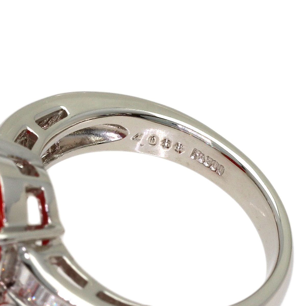 セレクトジュエリー サンゴ 珊瑚 ダイヤモンド リング・指輪 中古 商品画像6