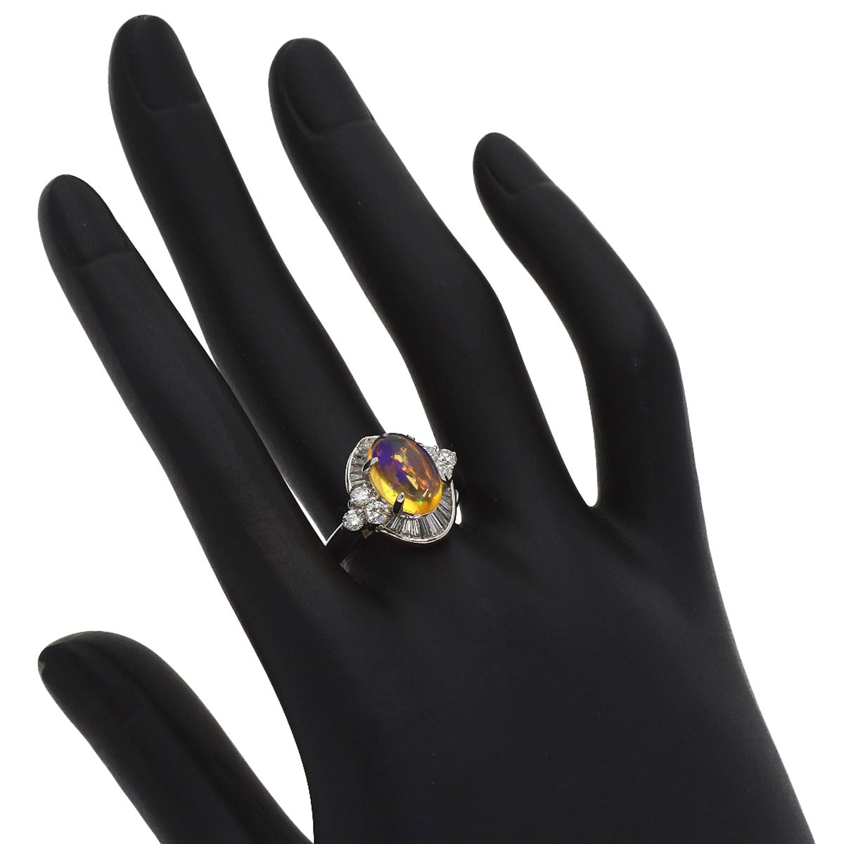 セレクトジュエリー オパール ダイヤモンド リング・指輪 中古 商品画像8