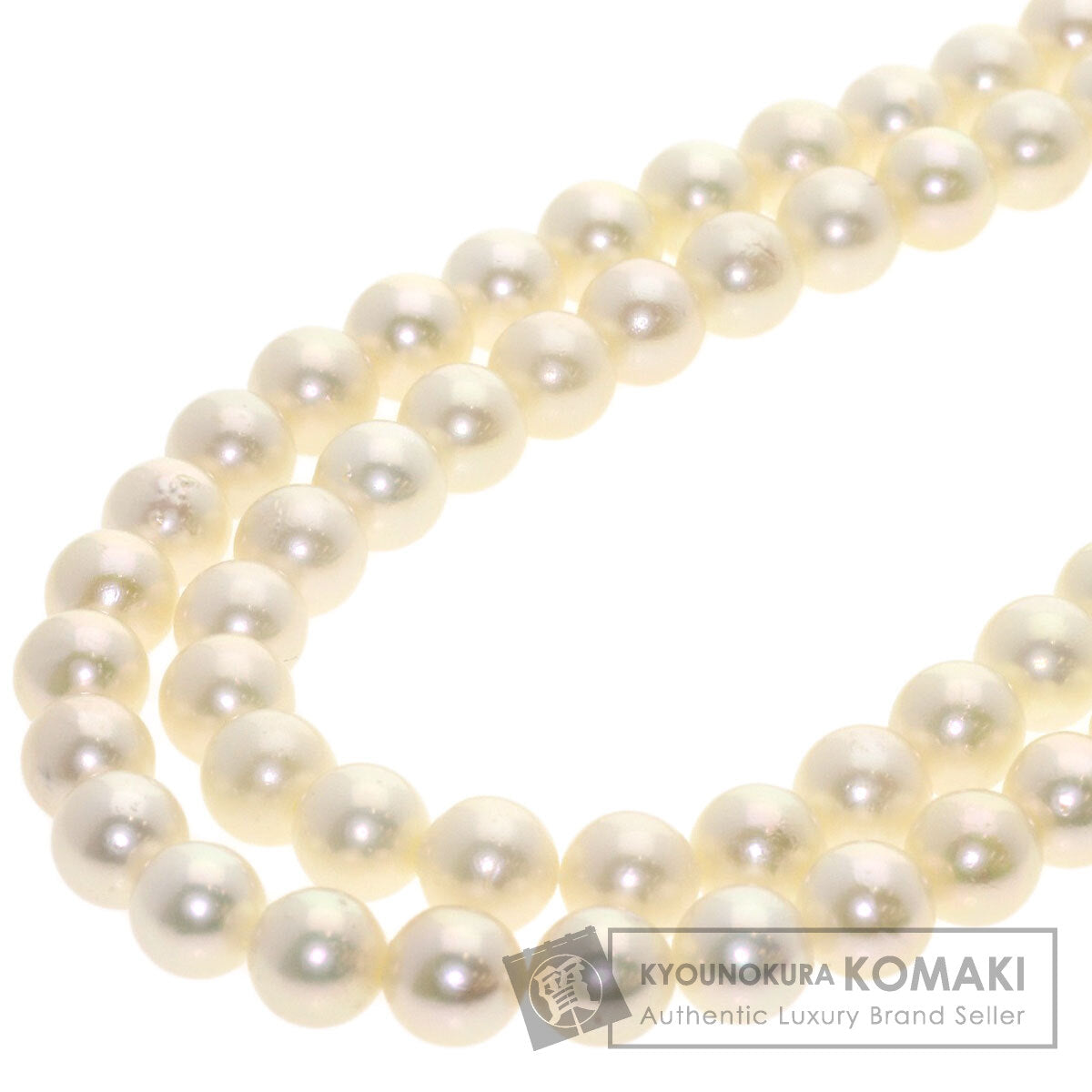セレクトジュエリー アコヤパール 真珠 2連 ネックレス 中古 商品画像1
