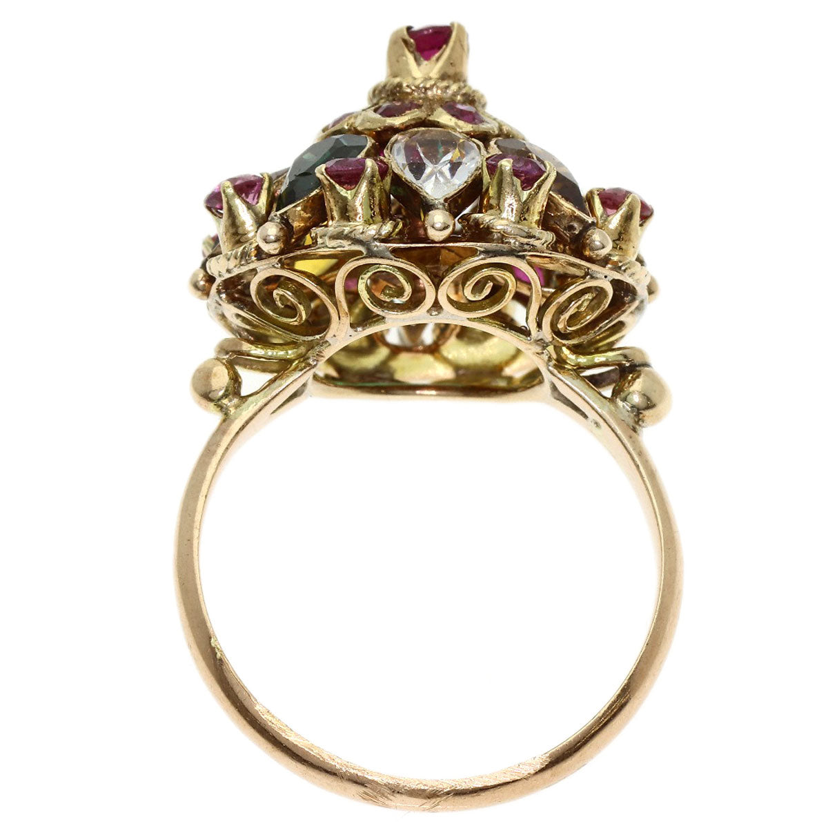 セレクトジュエリー マルチカラー ストーン リング・指輪 中古 商品画像5