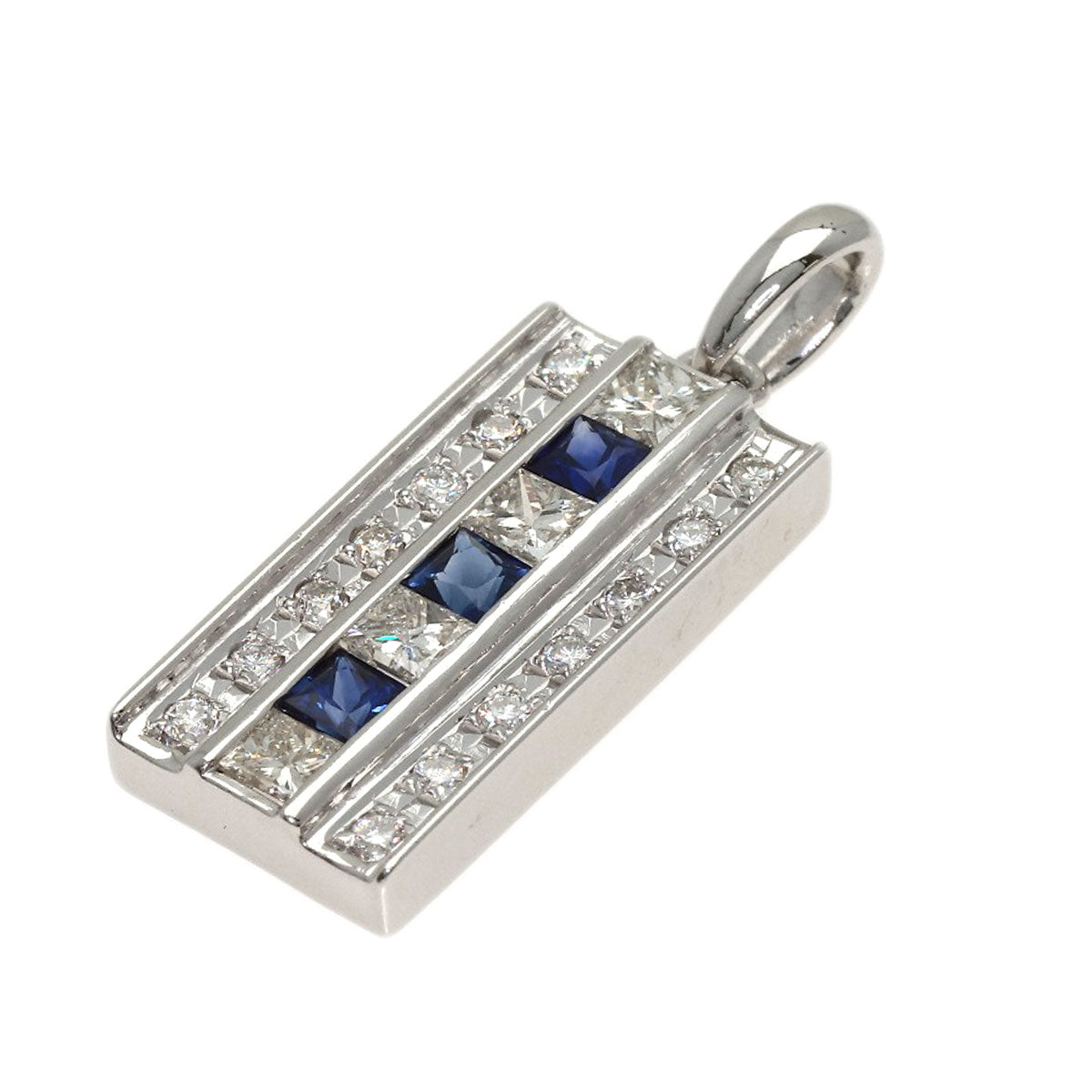 セレクトジュエリー サファイア ダイヤモンド ペンダントトップ 中古 商品画像2