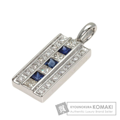 セレクトジュエリー サファイア ダイヤモンド ペンダントトップ 中古 商品画像1