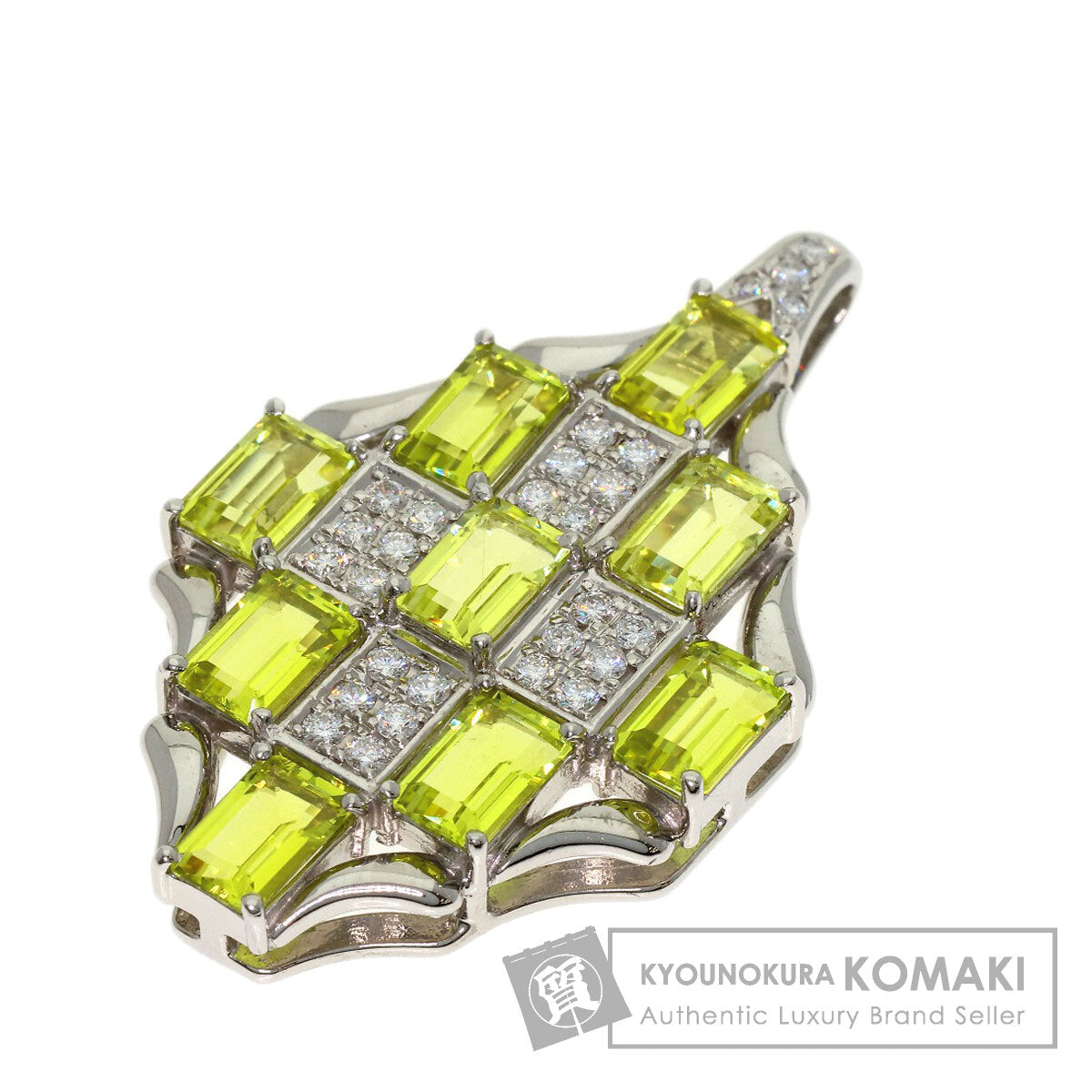 セレクトジュエリー トルマリン ダイヤモンド ペンダントトップ 中古 商品画像1