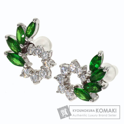 セレクトジュエリー ガーネット ダイヤモンド ピアス 中古 商品画像1