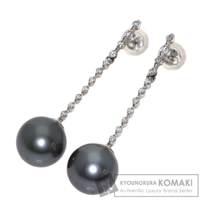 セレクトジュエリー ブラックパール ダイヤモンド ピアス 中古 商品画像1