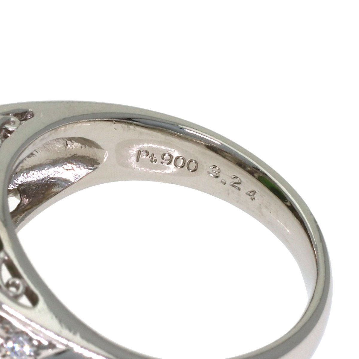 セレクトジュエリー 田村俊一 グリーントルマリン ダイヤモンド リング・指輪 中古 商品画像6