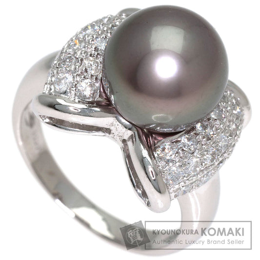 セレクトジュエリー ブラックパール 真珠 ダイヤモンド リング・指輪 中古 商品画像1