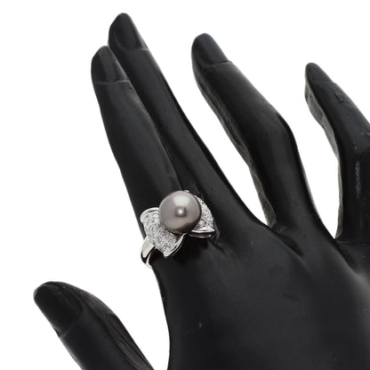 セレクトジュエリー ブラックパール 真珠 ダイヤモンド リング・指輪 中古 商品画像8