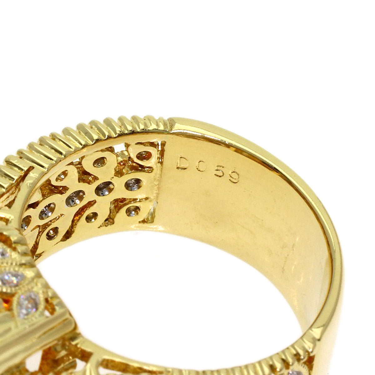 セレクトジュエリー シトリン ダイヤモンド リング・指輪 中古 商品画像7