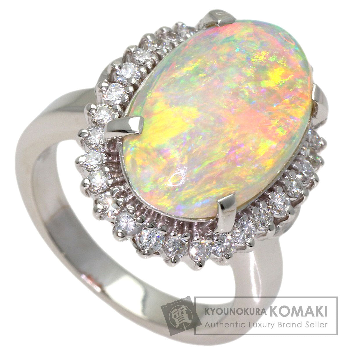 セレクトジュエリー オパール ダイヤモンド リング・指輪 中古 商品画像1