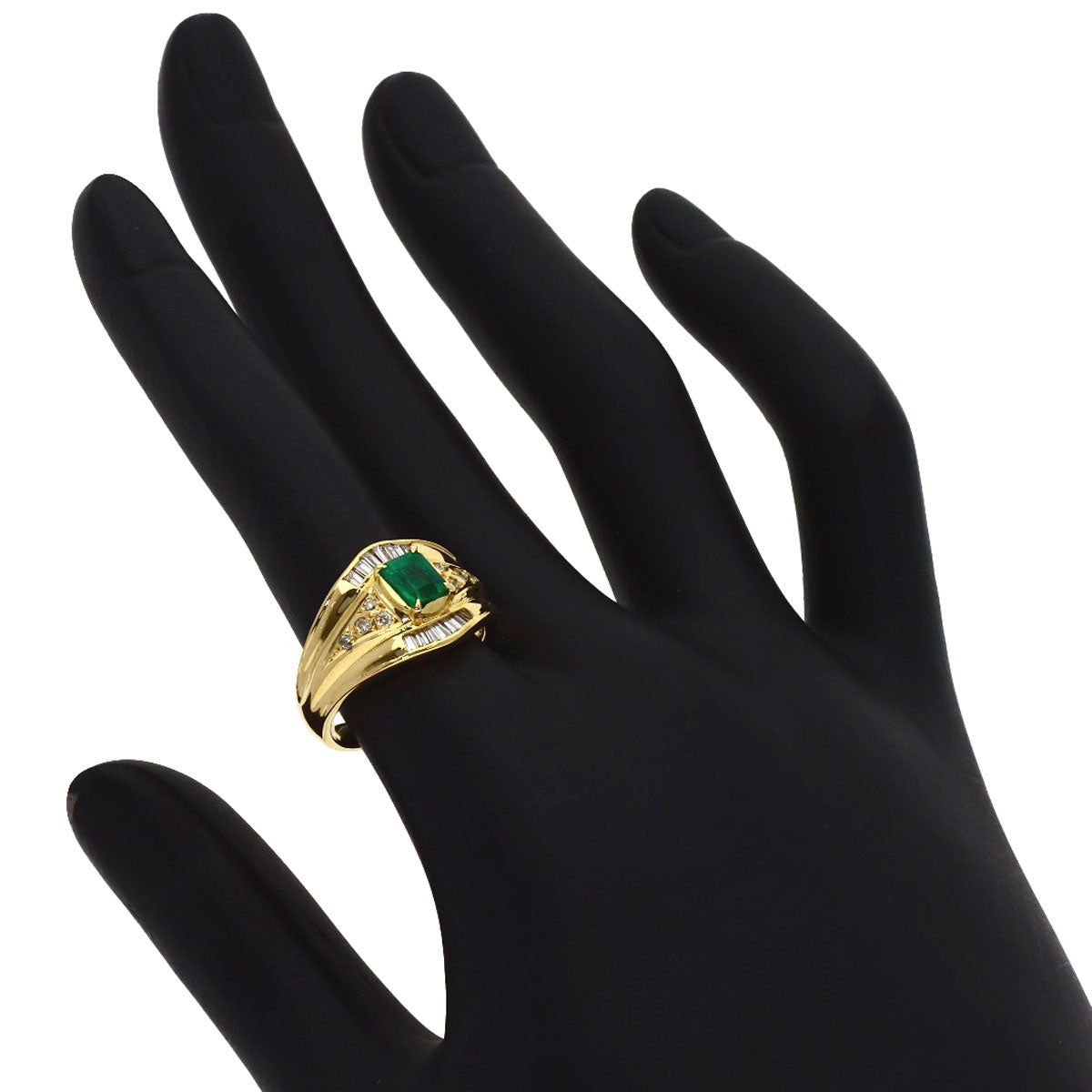 セレクトジュエリー エメラルド ダイヤモンド リング・指輪 中古 商品画像8