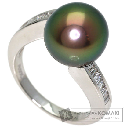 セレクトジュエリー 黒蝶パール 真珠 ダイヤモンド リング・指輪 中古 商品画像1
