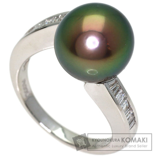 セレクトジュエリー 黒蝶パール 真珠 ダイヤモンド リング・指輪 中古 商品画像1