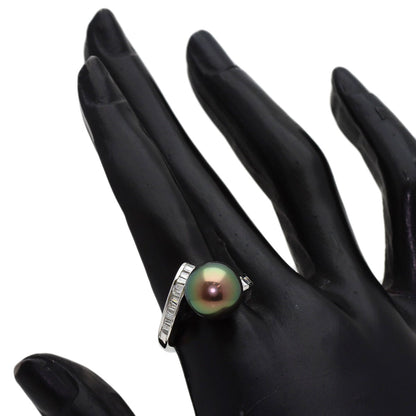 セレクトジュエリー 黒蝶パール 真珠 ダイヤモンド リング・指輪 中古 商品画像8