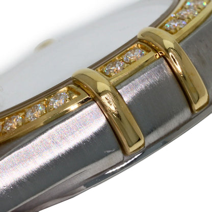 OMEGA オメガ 1267.75.00 コンステレーション ミニ 12P ダイヤモンド 腕時計 SS レディース 中古