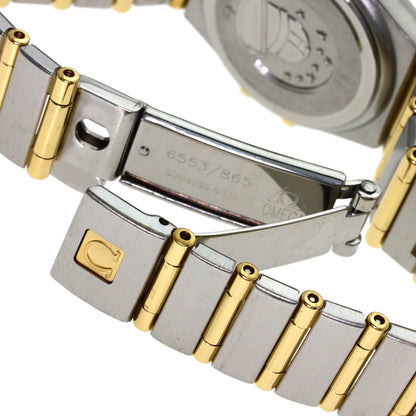 OMEGA オメガ 1267.75.00 コンステレーション ミニ 12P ダイヤモンド 腕時計 SS レディース 中古
