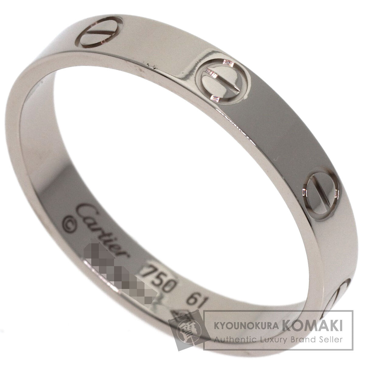 カルティエ ミニ ラブリング #61 リング・指輪 中古 商品画像1
