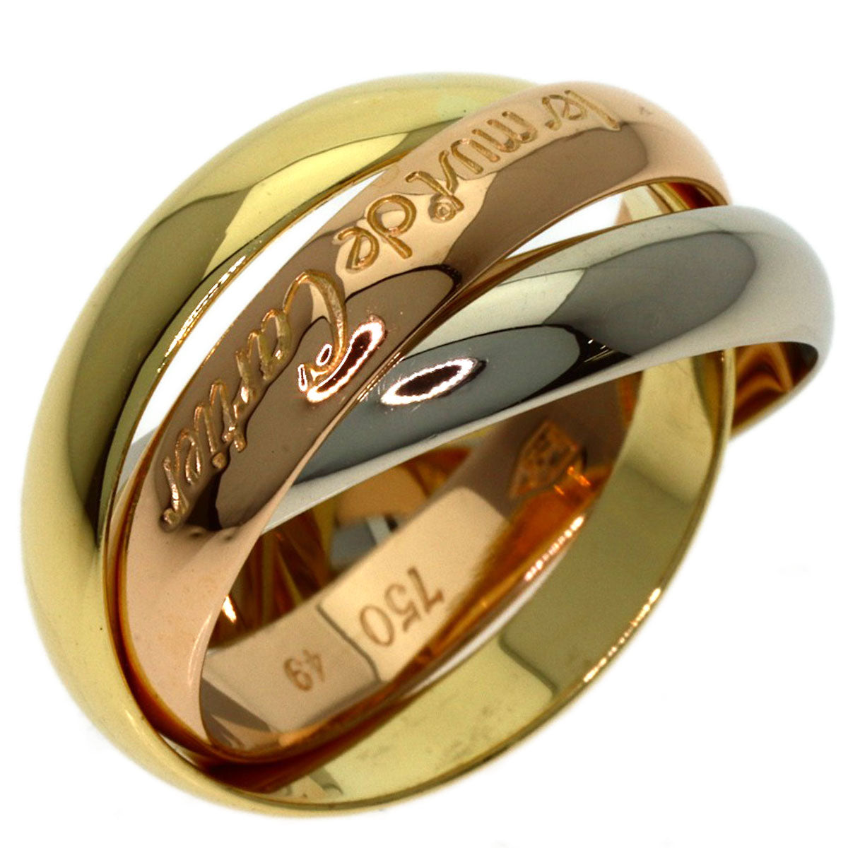 カルティエ トリニティ #49 リング・指輪 中古 商品画像3