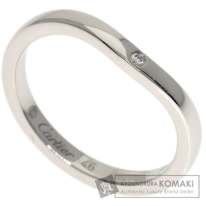 カルティエ バレリーナ カーブ 3P ダイヤモンド #46 リング・指輪 中古 商品画像1