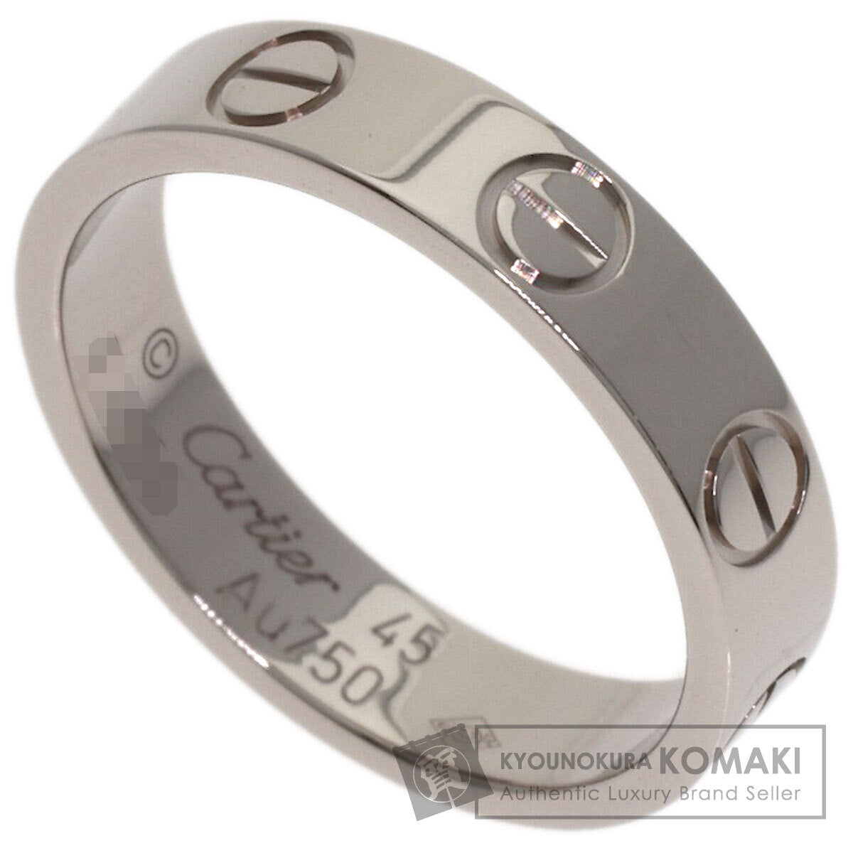 カルティエ ミニ ラブリング #45 リング・指輪 中古 商品画像1