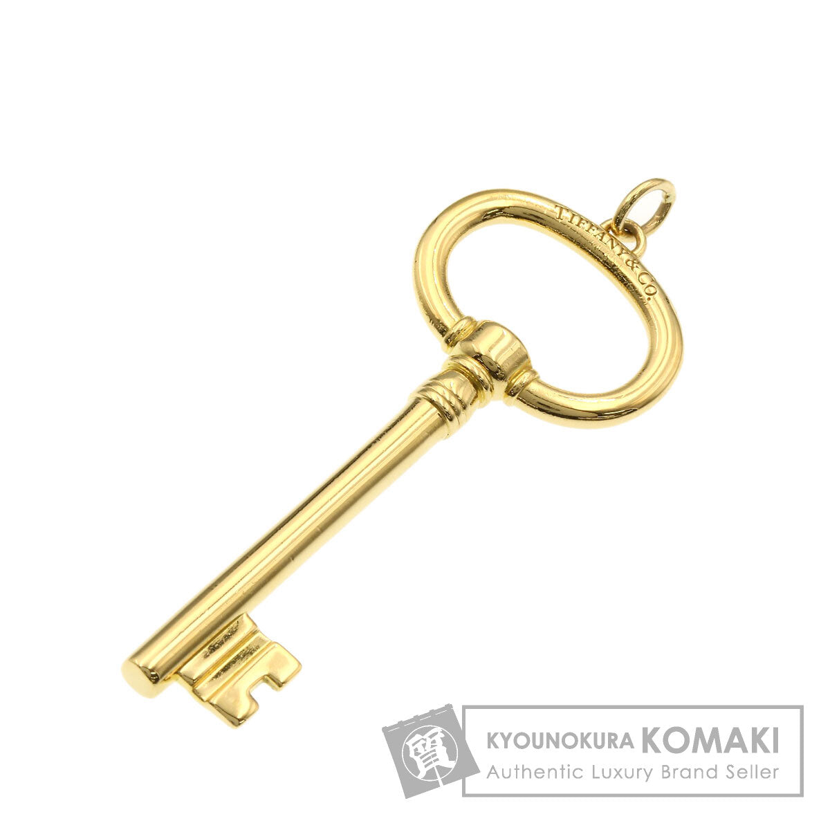 ティファニー オーバル キー ラージ ペンダントトップ 中古 商品画像1