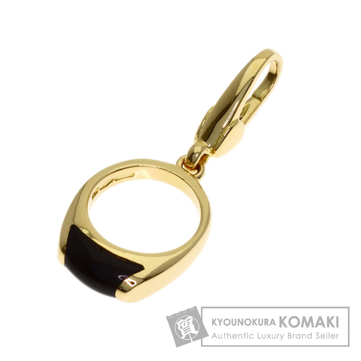 ブルガリ トロンケット オニキス ペンダントトップ 中古 商品画像1