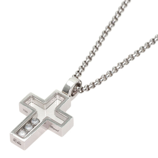 ショパール ハッピーダイヤモンド クロス ダイヤモンド ネックレス 中古 商品画像2