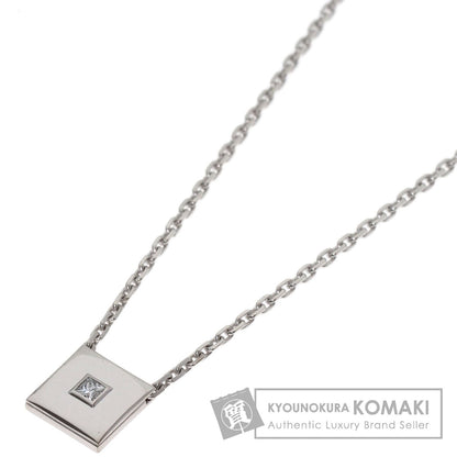 ブシュロン スクエア 1P ダイヤモンド ネックレス 中古 商品画像1