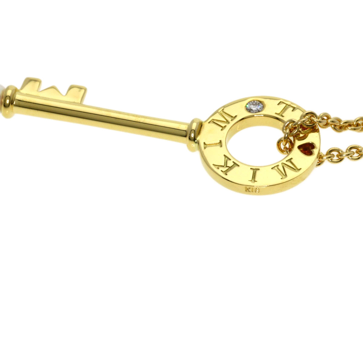 ミキモト キーモチーフ パール ダイヤモンド ネックレス 中古 商品画像5