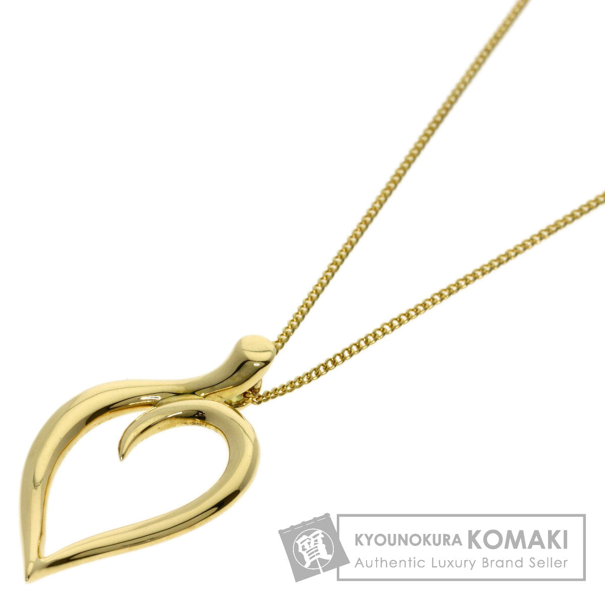 ティファニー リーフ ハート ネックレス 中古 商品画像1