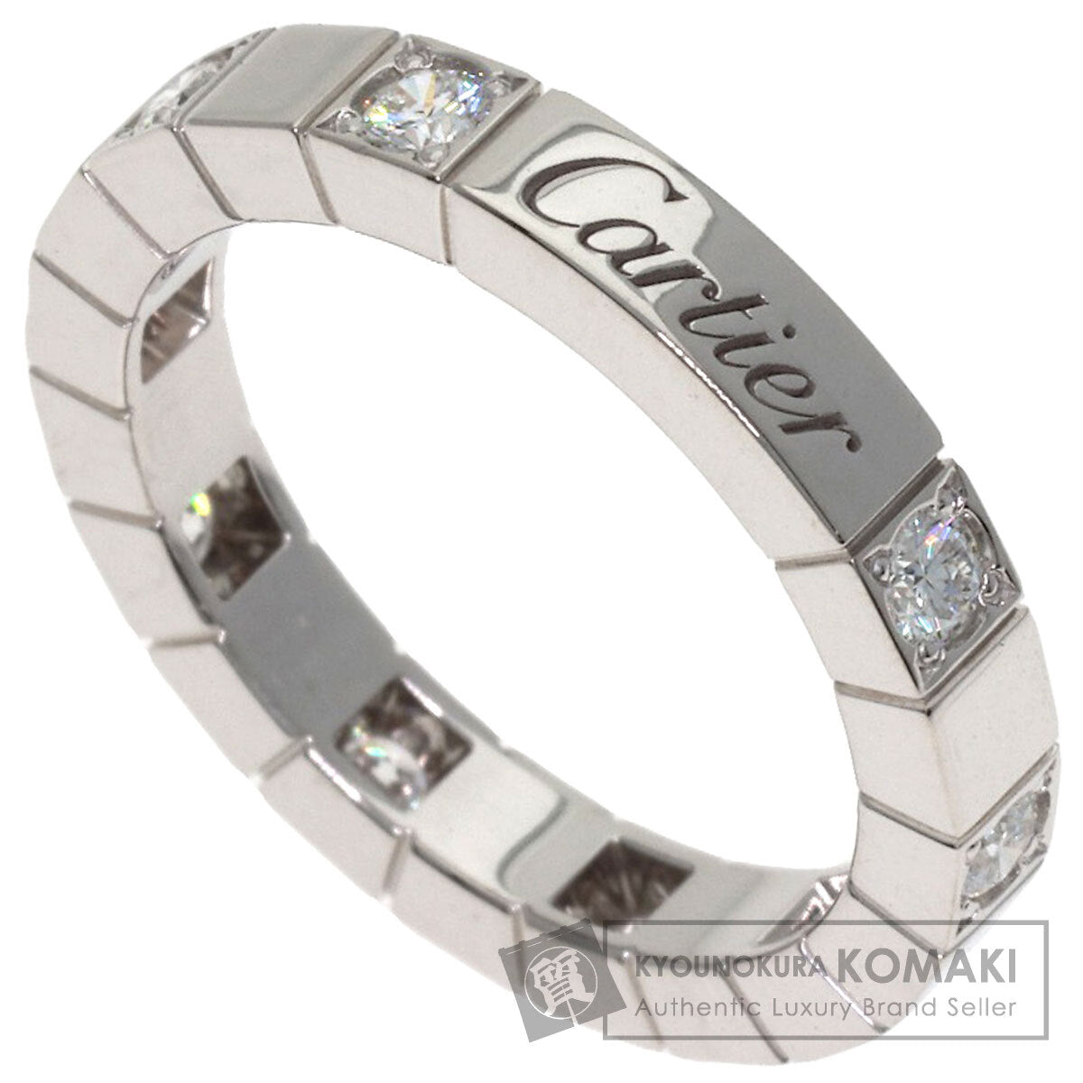 カルティエ ラニエール ハーフ ダイヤモンド #49 リング・指輪 中古 商品画像1