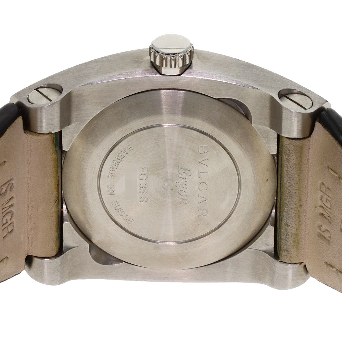 BVLGARI ブルガリ EG35S エルゴン 腕時計 SS 革 メンズ [中古] ブルガリ エルゴン EG35S 腕時計 中古 | 京の蔵小牧 – ブランド京の蔵小牧