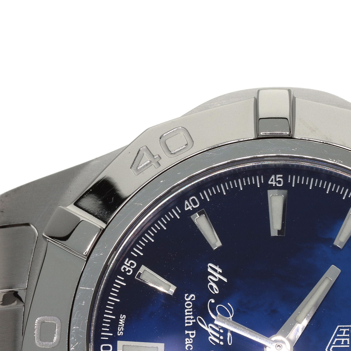 TAG HEUER タグホイヤー WAF211F アクアレーサー フィジー800本限定 腕時計 SS SS メンズ [中古] タグホイヤー アクアレーサー フィジー800本限定 WAF211F 腕時計 中古