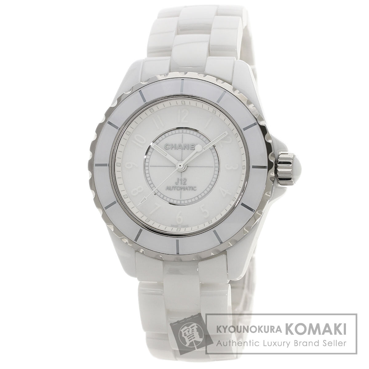 シャネル H3443 J12 ホワイトファントム 38mm 腕時計 中古 商品画像1