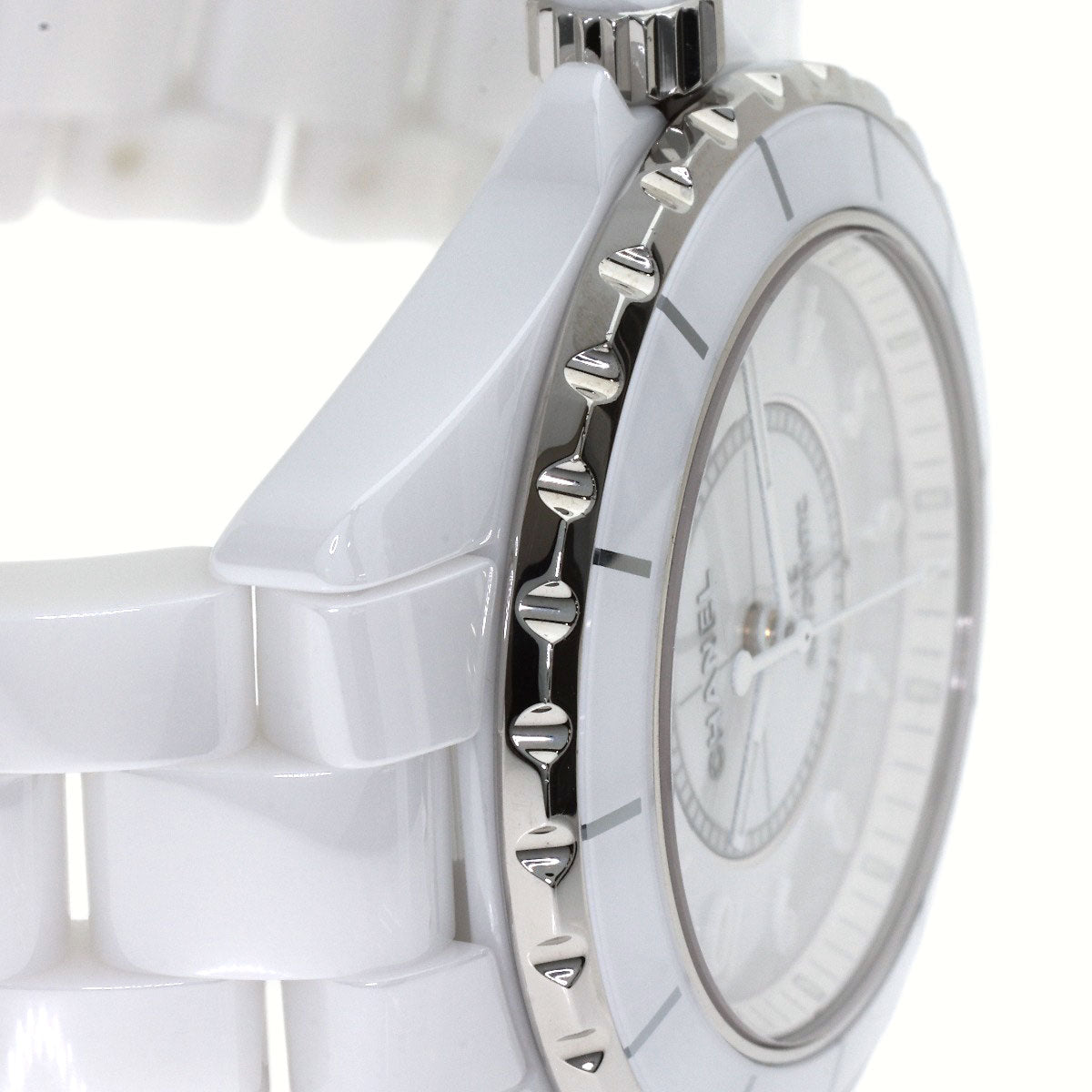 シャネル H3443 J12 ホワイトファントム 38mm 腕時計 中古 商品画像9